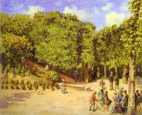 Pissarro, Camille - Town Garden in Pontoise